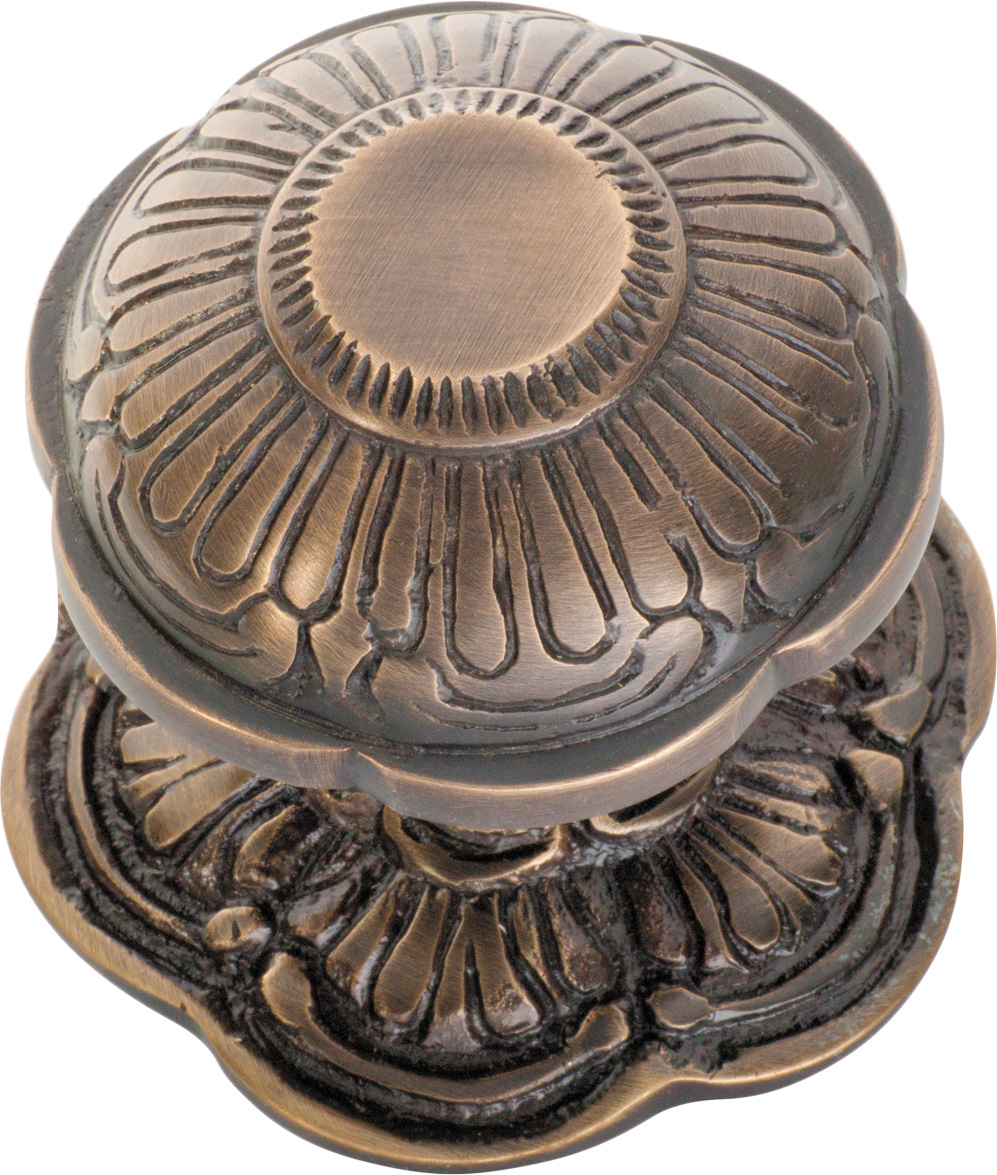 Ornate Centre Door Knob - Vintage Industries