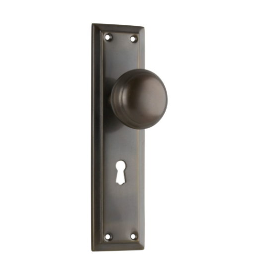 Richmond Door Knob - Long Backplate