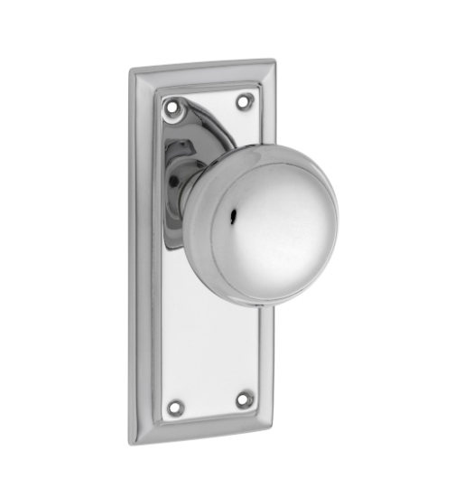 Richmond Door Knob - Short Backplate