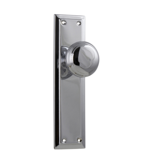 Richmond Door Knob - Long Backplate