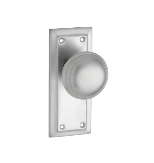 Richmond Door Knob - Short Backplate