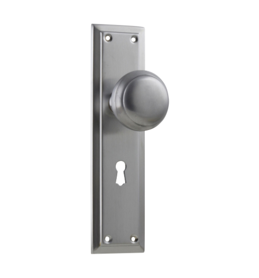 Richmond Door Knob - Long Backplate