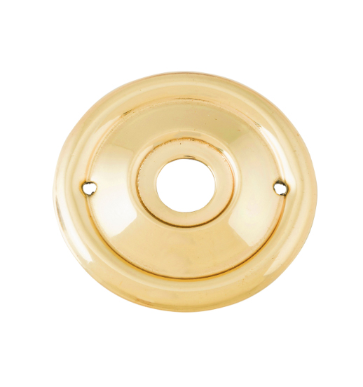 Milled Edge Mortice Knob Backplates - 46mm