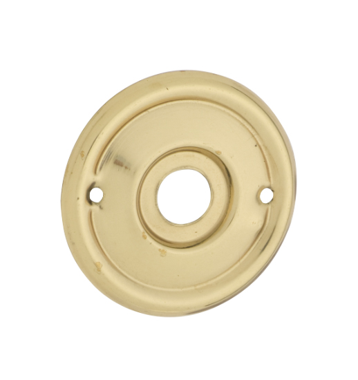 Milled Edge Mortice Knob Backplates - 52mm