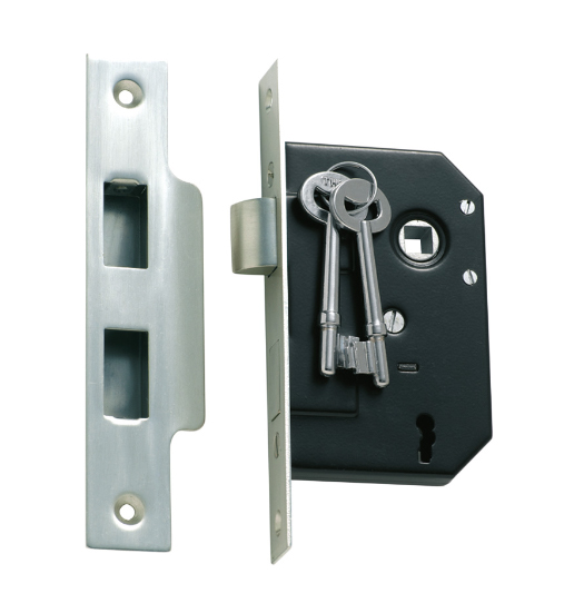 3 Lever Mortice Lock -  Backset 44mm