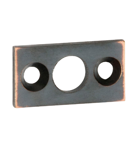 Barrel Bolt Flat Plate Keeper - 7.5mm