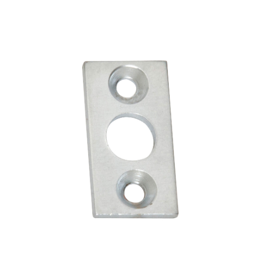 Barrel Bolt Flat Plate Keeper - 7.5mm