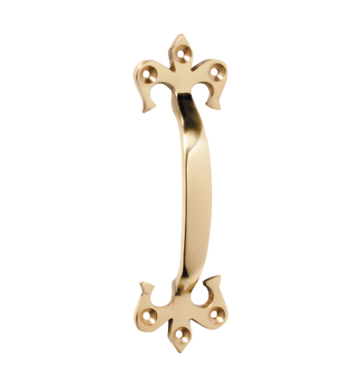 Fleur-de-Lis Pull Handle - H130xP23mm