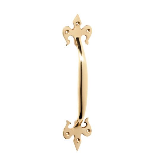 Fleur-de-Lis Pull Handle - H230xP35mm