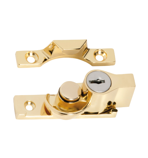 Key Operated Narrow Locking Sash Fastener