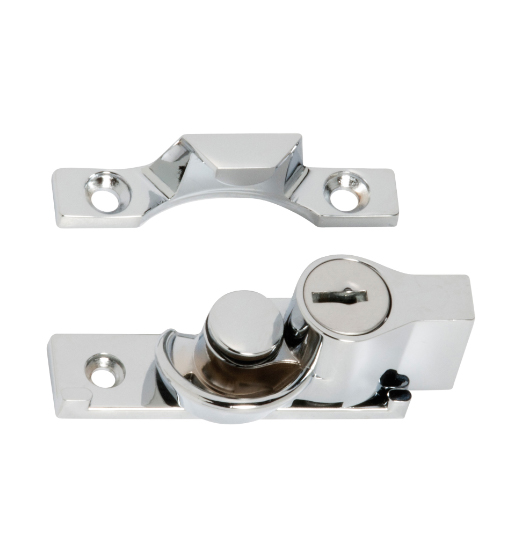 Key Operated Narrow Locking Sash Fastener