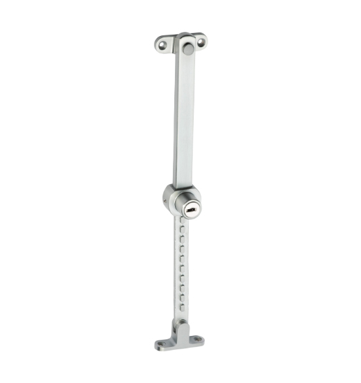 Locking Telescopic Casement Stay - Stainless Steel  L200-295mm