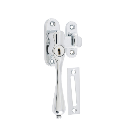 Locking Casement Fastener - Left Hand