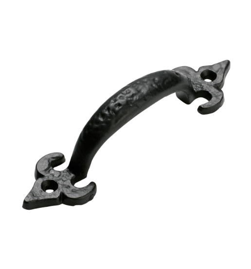 Fleur-de-lis Cabinet Pull Handle - H125xP29mm