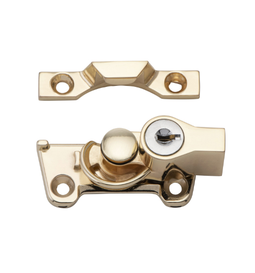 Wide Base Key Operated Locking Sash Fastener