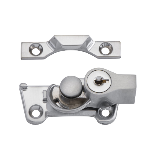 Wide Base Key Operated Locking Sash Fastener