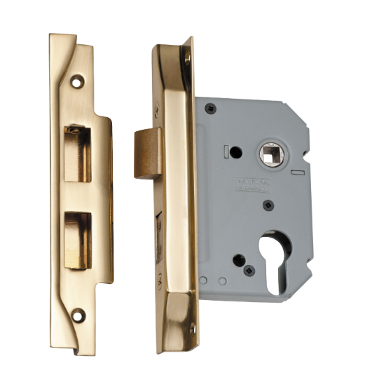 Rebated Euro Mortice Lock -  Backset 57mm