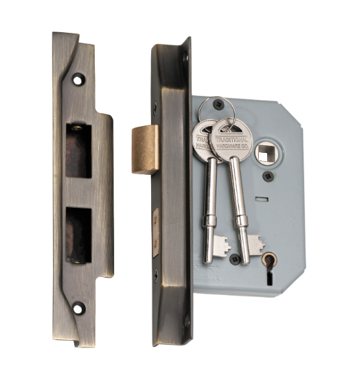 Rebated 5 Lever Mortice Lock - Backset 57mm