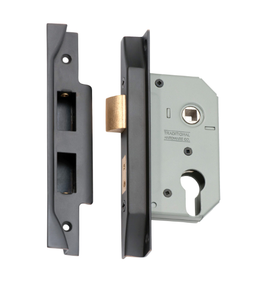 Rebated Euro Mortice Lock - Backset 46mm