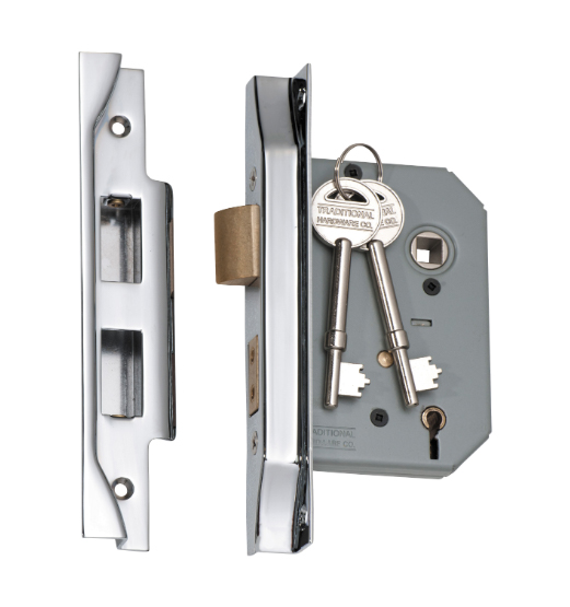 Rebated 5 Lever Mortice Lock - Backset 57mm