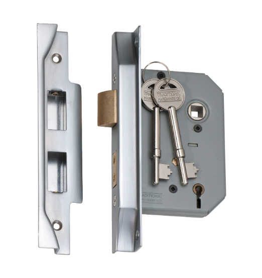 Rebated 5 Lever Mortice Lock - Backset 57mm