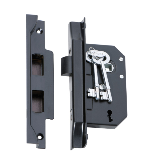 Rebated 3 Lever Mortice Lock - Backset 44mm