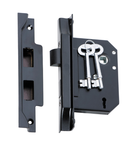 Rebated 3 Lever Mortice Lock - Backset 57mm