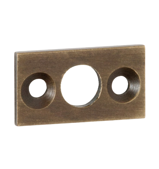 Barrel Bolt Flat Plate Keeper - 7.5mm