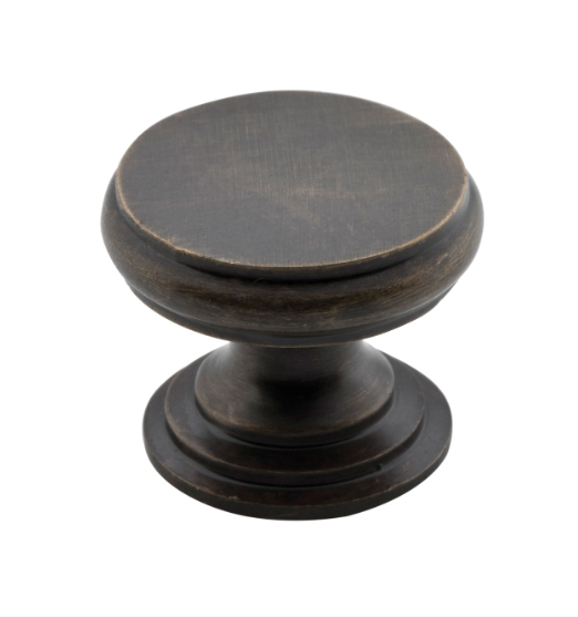 Flat Cupboard Knob - D25xP20mm