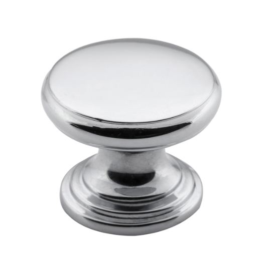 Flat Cupboard Knob - D25xP20mm