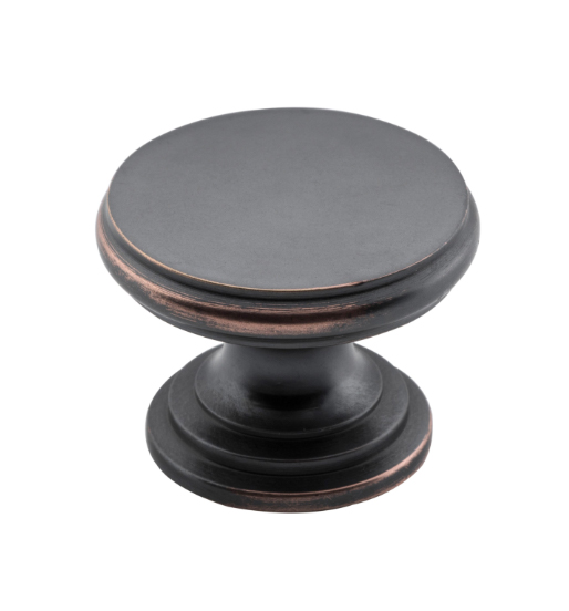 Flat Cupboard Knob - D32xP23mm