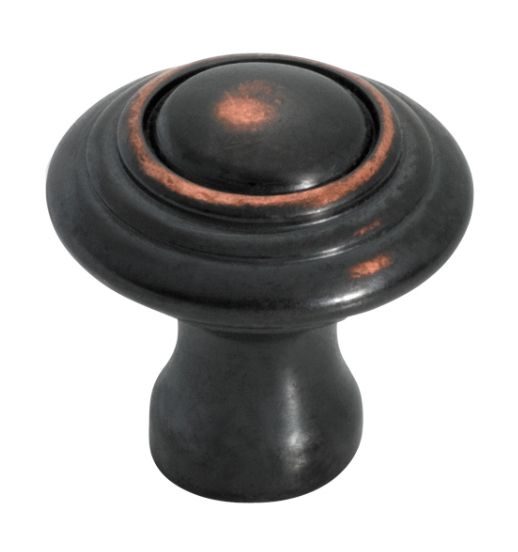 Domed Cupboard Knob - D25xP24mm