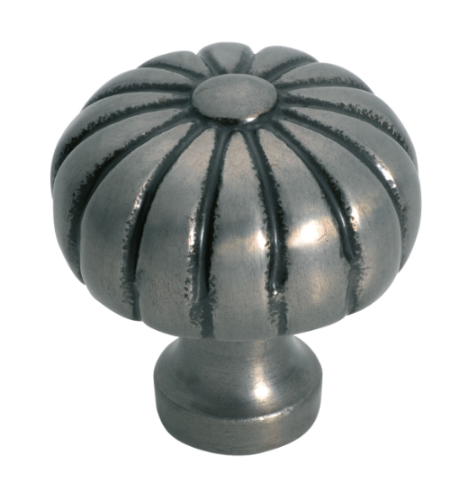 Fluted Cupboard Knob - D38xP42mm