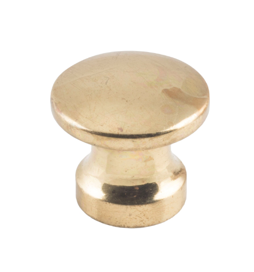 Curved Cupboard Knob - D13xP11mm