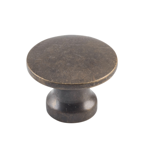 Curved Cupboard Knob - D16xP12mm