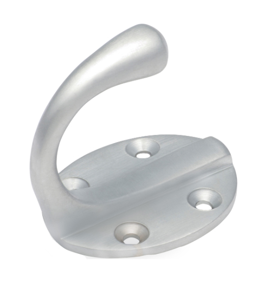 Single Robe Hooks - Oval Backplate