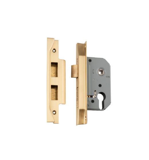 Rebated Euro Mortice Lock -  Backset 57mm