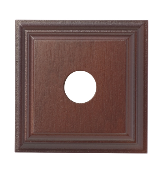 Single Switch & Socket Wood Blocks - Classic Profile