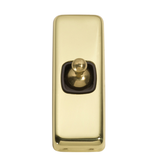 1 Gang Flat Plate Toggle Switches - W30mm