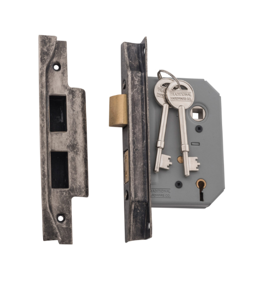 Rebated 5 Lever Mortice Lock - Backset 57mm