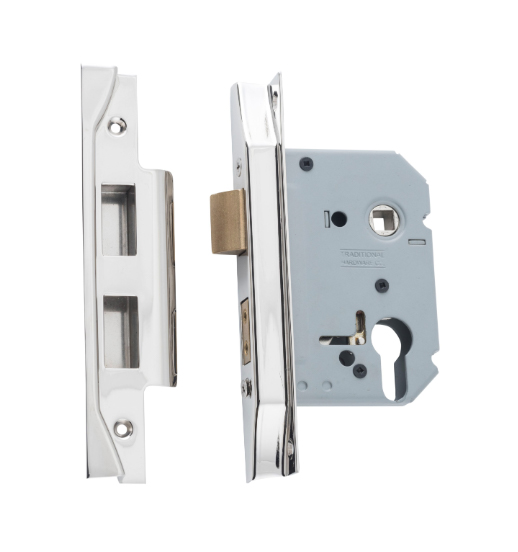 Rebated Euro Mortice Lock -  Backset 57mm