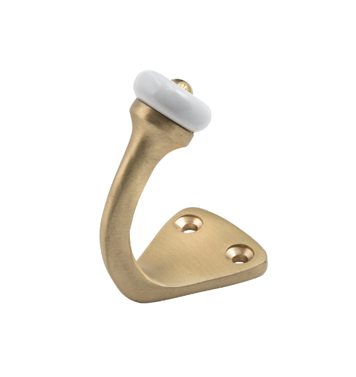 Porcelain Tip Robe Hooks