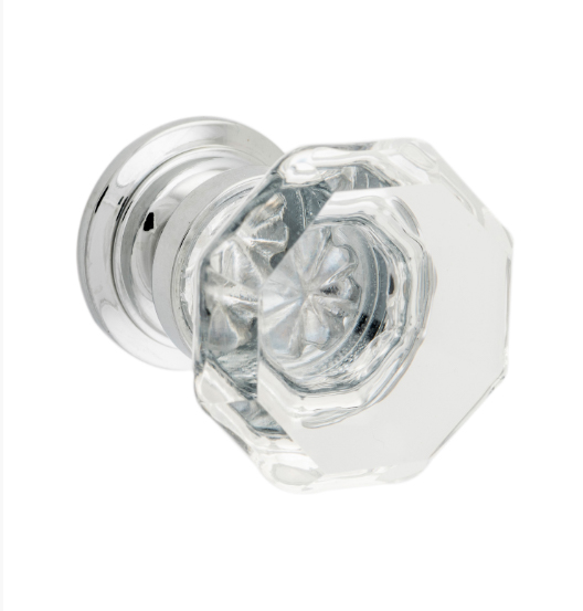 Sophia Glass Cupboard Knob - D32xP39mm BP26mm