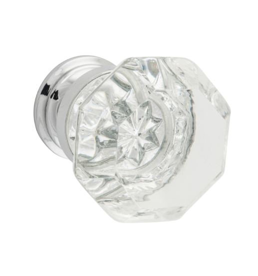 Sophia Glass Cupboard Knob - D41xP47mm BP27mm