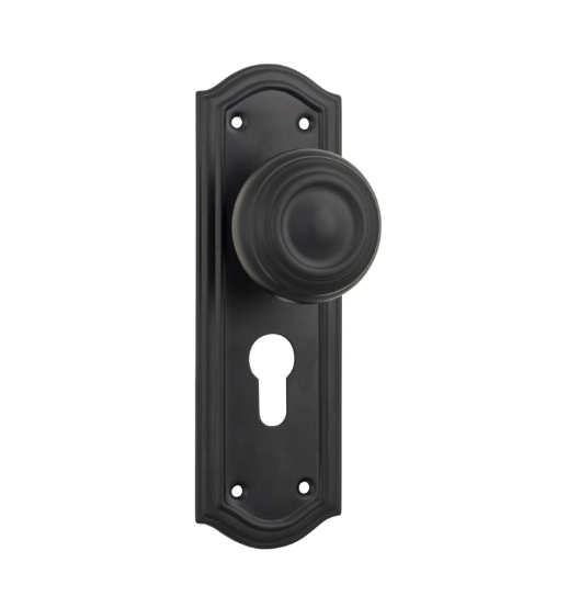 Kensington Door Knob - Long Backplate