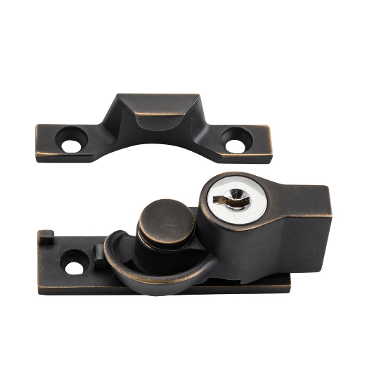 Key Operated Narrow Locking Sash Fastener