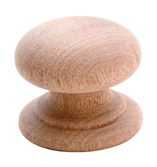 Timber Cupboard Knob - D54xP39mm