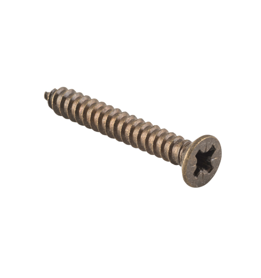 Hinge Screws - Solid Brass L32mm 10 Gauge