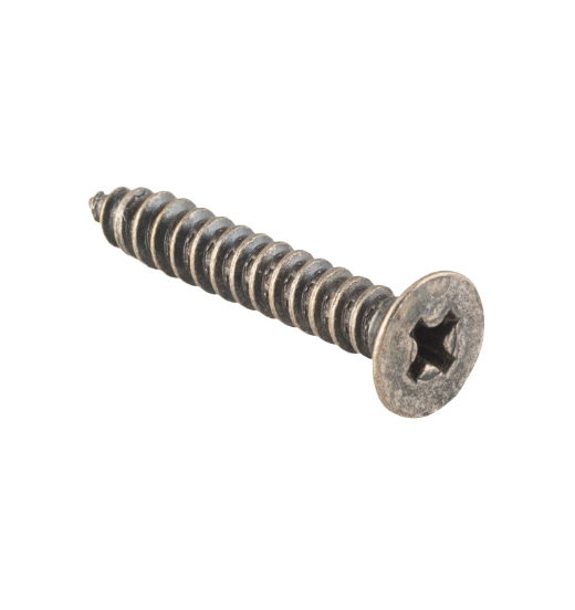 Hinge Screws - Solid Brass  L25mm 8 Gauge